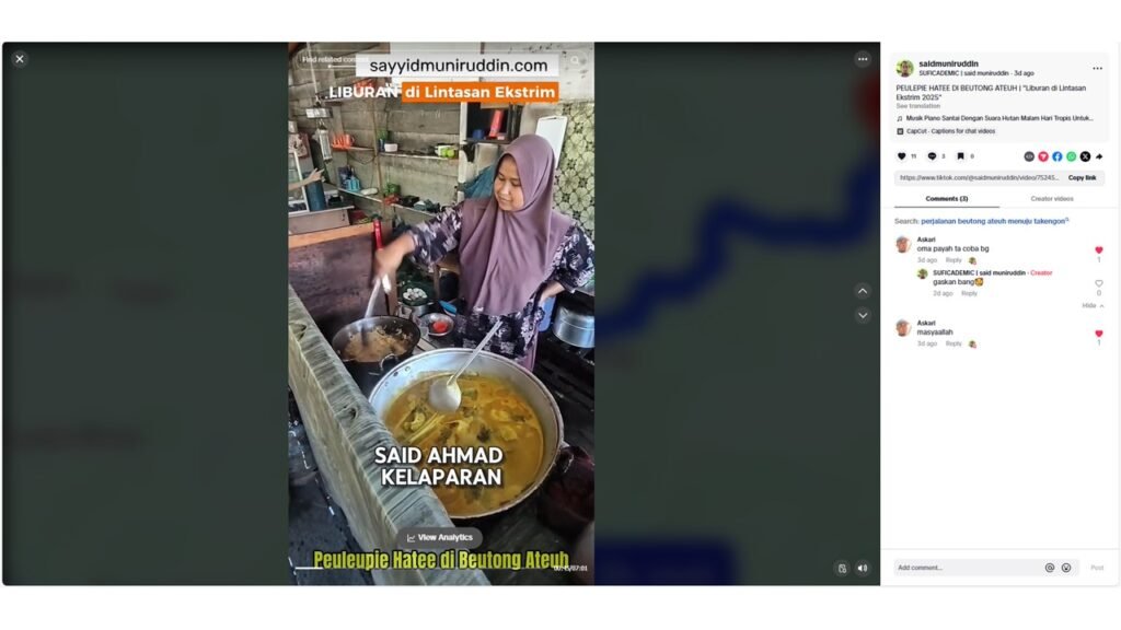 PEULEPIE HATEE DI BEUTONG ATEUH | “Liburan di Lintasan Ekstrim 2025”